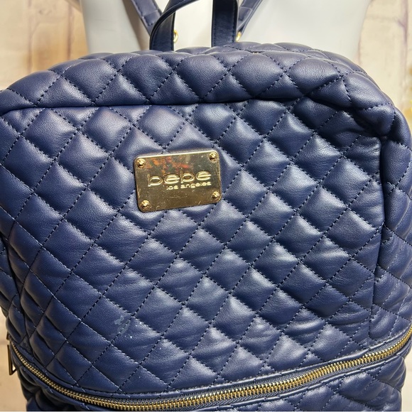 bebe “Danielle” Backpack (Navy) - Picture 4 of 9